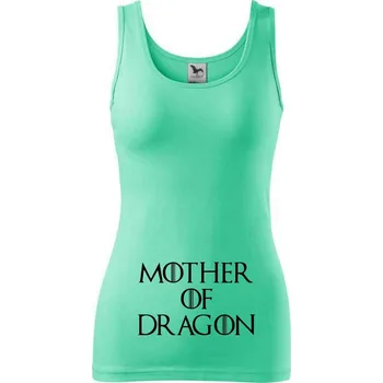 Dámské tričko Mother of Dragon - Dámské tílko - XL ( Mátová )