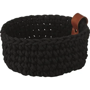 chlebník Ošatka na pečivo háčkovaná "M" Asa Selection COPPA KURO P.20cm