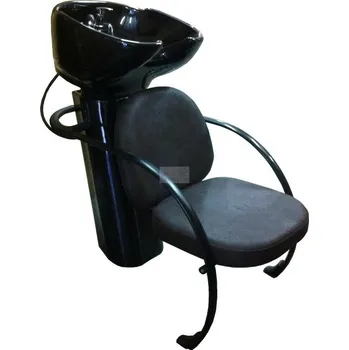 Kadeřnické křeslo Kadeřnický mycí box Eko černý