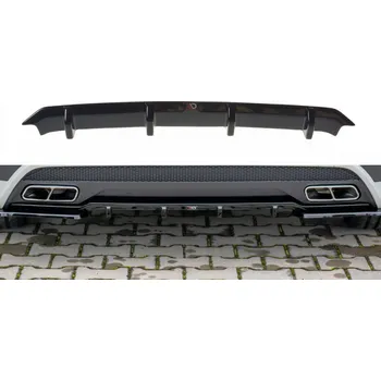 Autodíl Difuzor zadního nárazníku Mercedes A45 AMG W176 2013-2015 černý lesklý plast