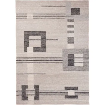 Koberec Kusový koberec RASTA - béžový - obrazce 1 Rozměr koberce: 80x150 cm