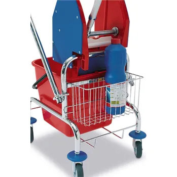 Odpadkový koš Odkládací koš pro čisticí vozík s 20 litrovým kbelíkem