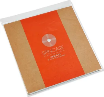 Příslušenství pro gramofon Spincare Audiophile obal na LP vnitřní 12" 50 ks