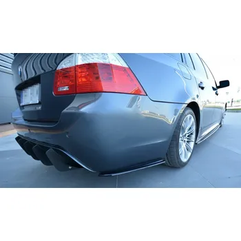 Tuning Splittery zadní boční BMW 5 E60/E61 M-PACK 2003 - 2010 carbon look