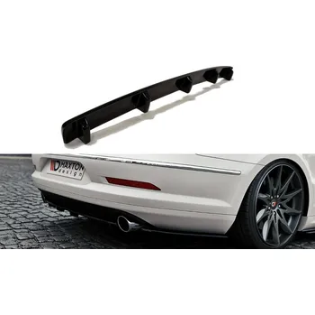 Auto-moto Splitter zadní, prostřední VW Passat CC R36 Rline (se žebry) 08-12 carbon look