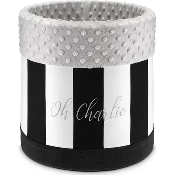 úložný prostor na hračky Box na hračky Oh Charlie Lisbon černý