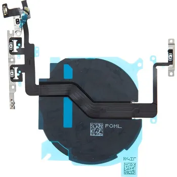 Flex s mikrospínači POWER a VOLUME a nabíjecí flex NFC pro Apple iPhone 12 Pro Max - kvalita A+