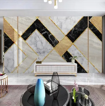 Fototapeta Solution Media 3D tapety - Mramor s geo tvary SM325 3 - 3D Relief - Vliesová tapeta - 320g/m2