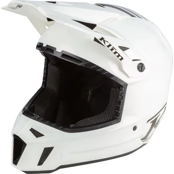 Helma na motorku Přilba na motorku KLIM F3 Carbon ECE (2022) ASSAULT CAMO WHITE M