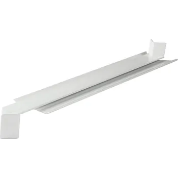 Parapet AL rohová spojka parapetu, nos 25 mm | BÍLÁ RAL 9016 - 260 mm