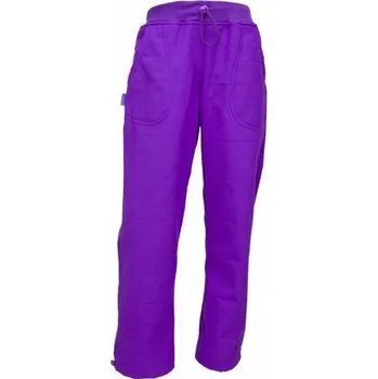 Chlapecké kalhoty Dětské kalhoty Fantom SOFTSHELL do nápletu 110 fialová