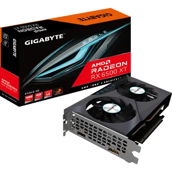 Gigabyte Radeon RX 6500 XT EAGLE 4G…