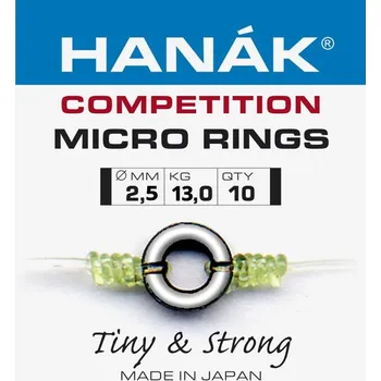 Hanák muškařské mikrokroužky 2,5mm