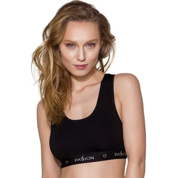 Dámská erotická souprava Passion PS010 Top Black Velikost XL