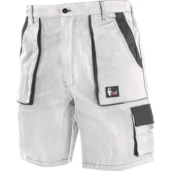 pracovní kraťasy CXS Šortky TOMÁŠ CXS LUX, různé barvy Velikost 54 bílá/šedá