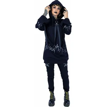 Dámská mikina mikina s kapucí dámské - INFERNO - HEARTLESS - POI1096hear - M