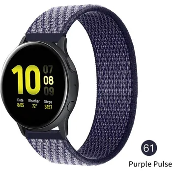 Příslušenství k chytrým hodinkám Nylonový Pásek Na Hodinky 20 Mm - Řemínek Varianta: Purple Pulse 61