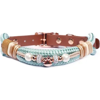 Obojek pro psa Obojek pro psa s perlami Purzel Emmy and Pepe Velikost: S