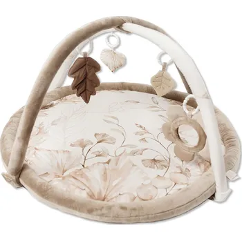 Hrací deka Babysteps Hrací podložka s hrazdičkou na zem pro miminka BOHO