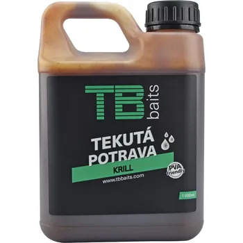 Návnadové aroma TB Baits Tekutá Potrava Krill Popis zboží: 1000 ml