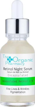 Pleťové sérum The Organic Pharmacy Retinol Night Serum vyhlazujicí noční sérum 30 ml