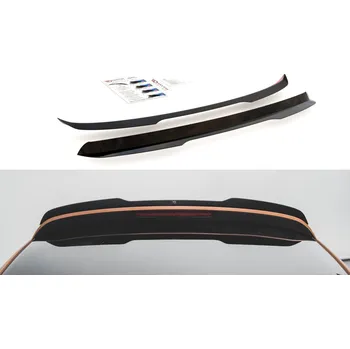 Tuning Prodloužení spoileru Audi Q7 S-Line Mk.1 černý lesklý plast