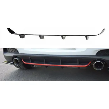 Nárazník Difuzor zadního nárazníku pro HYUNDAI I30 Mk3 N carbon look