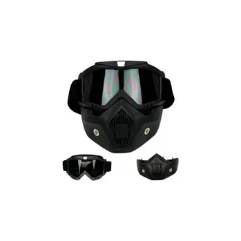 Motocyklové brýle Motokrosová maska s brýlemi