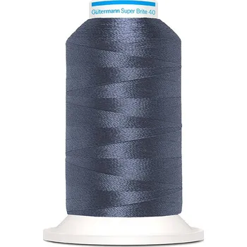 Gutermann Vyšívací nit Gütermann Super Brite Polyester 40 1000 m - 5641