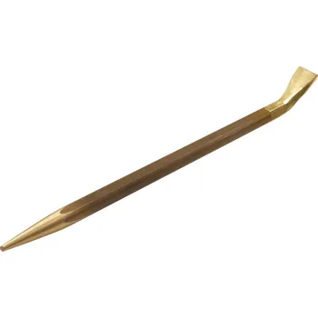 Páčidlo Nejiskřivé speciální páčidlo s dlouhým hrotem, 200 mm, z bronzu, pro použití v Ex oblasti