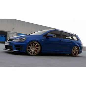 Nárazník Spojler pod nárazník lipa VW Golf MK7 R V.2 2013- carbon look