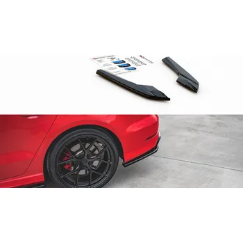 Tuning Splittery zadní boční Audi S3 Sedan 8V černý lesklý plast