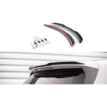 Tuning Prodloužení střešního spoileru Mercedes-Benz A W176 černý lesklý plast