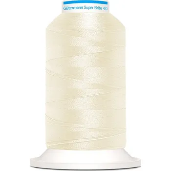 Gutermann Vyšívací nit Gütermann Super Brite Polyester 40 1000 m - 5643