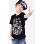 Dětské Triko BLACK HEART BOOMER Barva: Černá, Velikost: 3-4-R