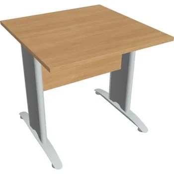 Kancelářský vozík HOBIS kancelářský stůl jednací rovný - CJ 800, dub + doprava zdarma