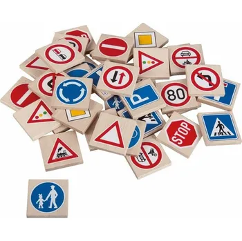 Pexeso Dřevěné pexeso Dopravní značky