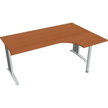 Kancelářský vozík HOBIS kancelářský stůl pracovní, sestava levá - CE 1800 60 L, třešeň + doprava zdarma