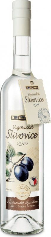 Vizovická slivovice 2019 Čačanská lepotica 50% 0,7 l