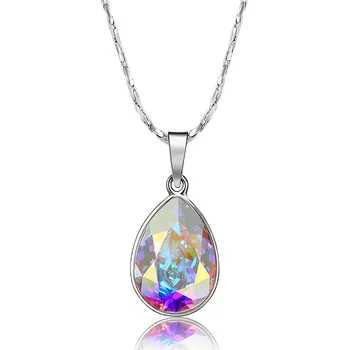 Souprava šperků B-TOP Náhrdelník CRYSTAL - rhodiovaný