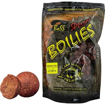 Boilies Carp Servis Václavík Boilies Boss2 Speciál Přírodní játra 1 kg