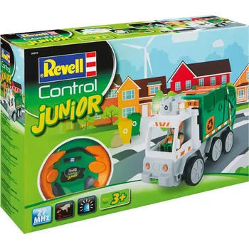 autíčko Revell Autíčko REVELL 23015 JUNIOR - Garbage Truck - 27MHz