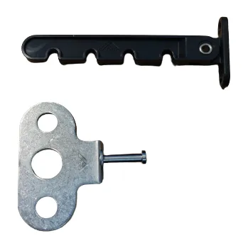 Okenní klika ROTO Omezovač otevření pod kliku Barva: Tmavá hnědá