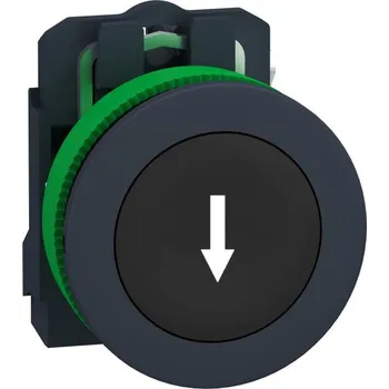 SCHN XB5FA3351 Ovl. Stiskací, zapuštěné provedení, 1Z,Če, s popisem