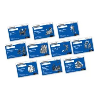 Cizojazyčná kniha Read Write Inc. Phonics: Black and White Blue Set 6 Storybooks Mixed Pack of 10 – Gill Munton (EN)