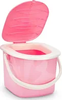 BRANQ WC kbelík 15,5 l růžový