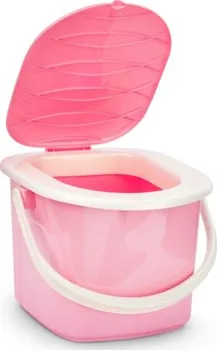 Chemické WC BRANQ WC kbelík 15,5 l růžový