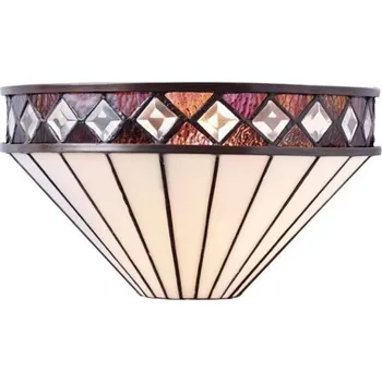 Stojací lampa Fargo stěnová Tiffany 64149