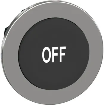 Elektroinstalační materiál SCHN ZB4FL235 Ovládací hlavice stiskací, zapuštěné provedení, Černá, se symbolem