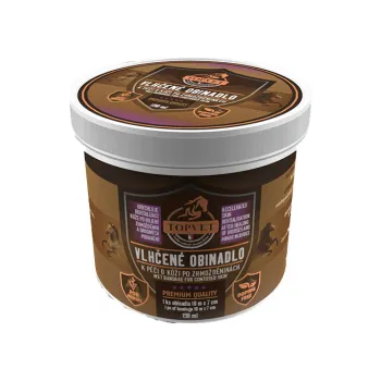 Green idea Vlhčené obinadlo k péči o kůži po zhmožděninách 1 ks